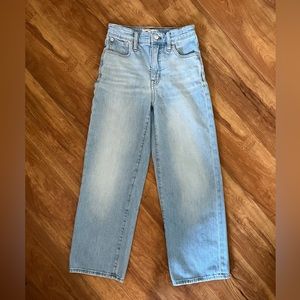 Madewell Slim Wide Leg Crop